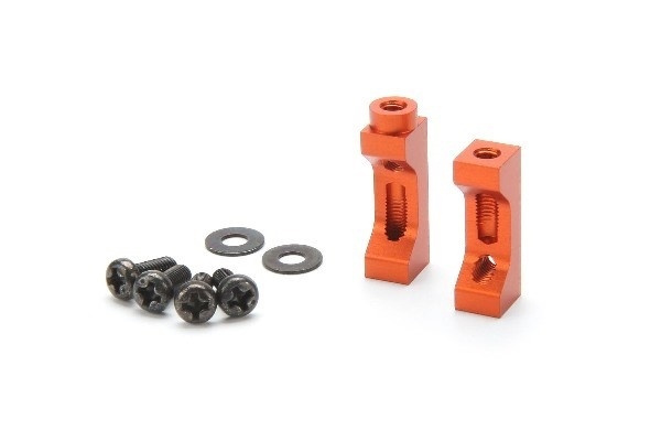 HPI Aluminium Servo Mount Set (Orange) i gruppen LEGETØJ, BØRN & BABY / Radiostyrede / Reservedele & Ekstra Tilbehør / HPI / Reservedele & Tuning / Støddæmpere hos TP E-commerce Nordic AB (A02036)