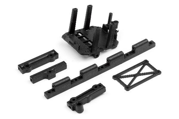 HPI Bulkhead/Esc Mount Set i gruppen LEGETØJ, BØRN & BABY / Radiostyrede / Reservedele & Ekstra Tilbehør / HPI / Reservedele & Tuning / Kabinet dele hos TP E-commerce Nordic AB (A02164)