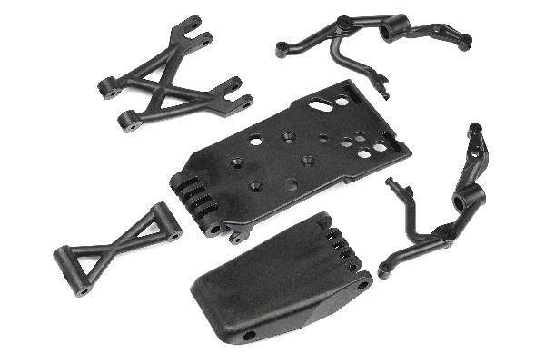 HPI Front Skid Plate Set i gruppen LEGETØJ, BØRN & BABY / Radiostyrede / Reservedele & Ekstra Tilbehør / HPI / Reservedele & Tuning / Kabinet dele hos TP E-commerce Nordic AB (A02230)