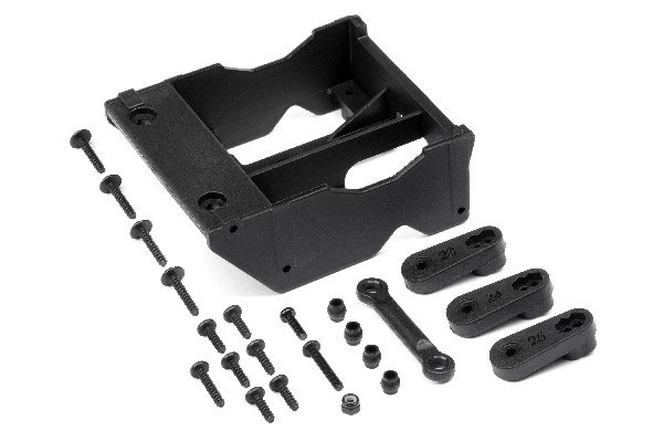 HPI Steering Servo Mount Set i gruppen LEGETØJ, BØRN & BABY / Radiostyrede / Reservedele & Ekstra Tilbehør / HPI / Reservedele & Tuning / Kabinet dele hos TP E-commerce Nordic AB (A02424)