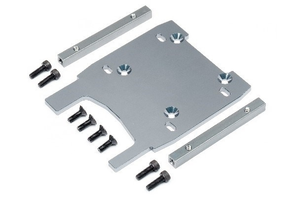 HPI Engine Plate (Gray/4Mm) i gruppen LEGETØJ, BØRN & BABY / Radiostyrede / Reservedele & Ekstra Tilbehør / HPI / Reservedele & Tuning / Kabinet dele hos TP E-commerce Nordic AB (A02427)