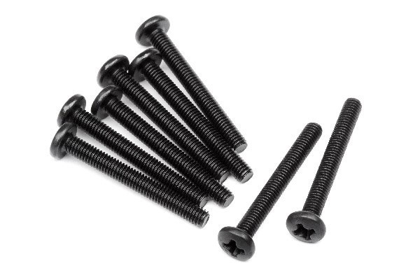 HPI Binder Head Screw M3X25Mm (8Pcs) i gruppen LEGETØJ, BØRN & BABY / Radiostyrede / Reservedele & Ekstra Tilbehør / HPI / Skruer / Befæstning / Skruer hos TP E-commerce Nordic AB (A02482)