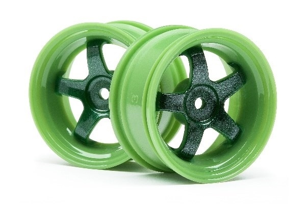 HPI Work Meister S1 Wheel Green (3Mm Offset/2Pcs) i gruppen LEGETØJ, BØRN & BABY / Radiostyrede / Reservedele & Ekstra Tilbehør / HPI / Fælge / Onroad hos TP E-commerce Nordic AB (A02493)