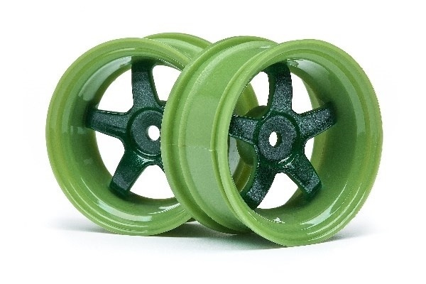 HPI Work Meister S1 Wheel Green (6Mm Offset/2Pcs) i gruppen LEGETØJ, BØRN & BABY / Radiostyrede / Reservedele & Ekstra Tilbehør / HPI / Fælge / Onroad hos TP E-commerce Nordic AB (A02494)