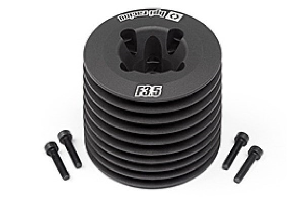 HPI Aluminum Heatsink Head (Black/F3.5 V2) i gruppen LEGETØJ, BØRN & BABY / Radiostyrede / Reservedele & Ekstra Tilbehør / HPI / Motorer / Nitro motore reservedele hos TP E-commerce Nordic AB (A02525)