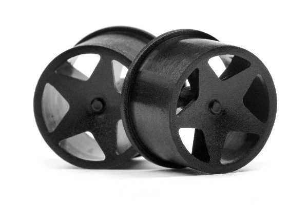 HPI Q32 Super Star Wheel Set F/R (Blk/18X10/18X14/4Pcs i gruppen LEGETØJ, BØRN & BABY / Radiostyrede / Reservedele & Ekstra Tilbehør / HPI / Reservedele & Tuning / Drivliner hos TP E-commerce Nordic AB (A02593)