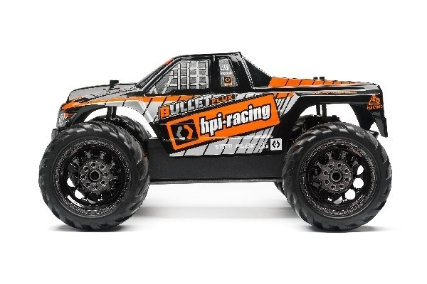 HPI Bullet Mt Clear Body W/ Nitro/Flux Decals i gruppen LEGETØJ, BØRN & BABY / Radiostyrede / Reservedele & Ekstra Tilbehør / HPI / Car Bodies og tilbehør / Offroad Body (Transparent) hos TP E-commerce Nordic AB (A02682)