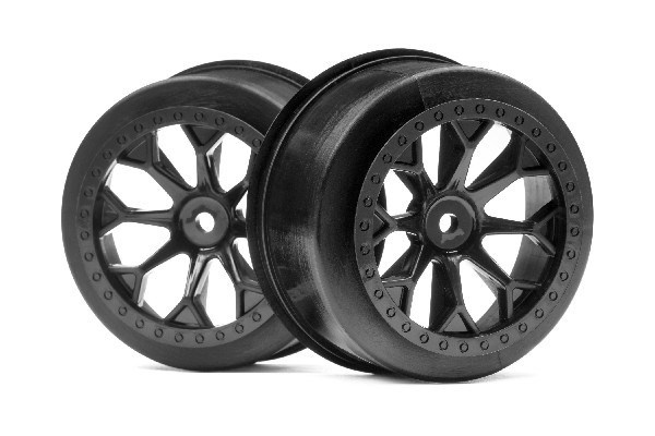 HPI 8-Shot Sc Wheel (Black/2Pcs) i gruppen LEGETØJ, BØRN & BABY / Radiostyrede / Reservedele & Ekstra Tilbehør / HPI / Fælge / Offroad hos TP E-commerce Nordic AB (A02719)