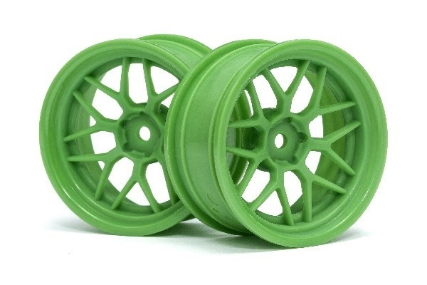 HPI Tech 7 Wheel Green 52X26X+6Mm Offset (2Pcs) i gruppen LEGETØJ, BØRN & BABY / Radiostyrede / Reservedele & Ekstra Tilbehør / HPI / Fælge / Onroad hos TP E-commerce Nordic AB (A02729)