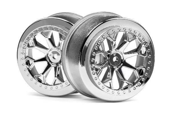 HPI 8-Shot Sc Wheel (Chrome/2Pcs) i gruppen LEGETØJ, BØRN & BABY / Radiostyrede / Reservedele & Ekstra Tilbehør / HPI / Fælge / Offroad hos TP E-commerce Nordic AB (A02748)