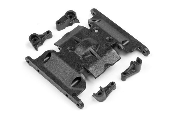 HPI Center Skid Plate Set i gruppen LEGETØJ, BØRN & BABY / Radiostyrede / Reservedele & Ekstra Tilbehør / HPI / Reservedele & Tuning / Kabinet dele hos TP E-commerce Nordic AB (A02756)