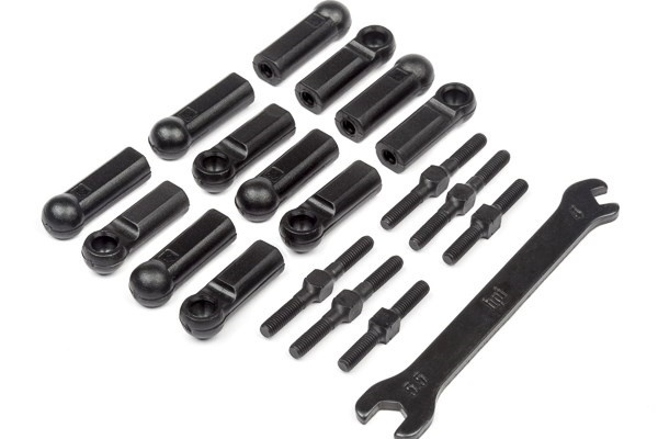 HPI Turnbuckle Set (Sport 3) i gruppen LEGETØJ, BØRN & BABY / Radiostyrede / Reservedele & Ekstra Tilbehør / HPI / Reservedele & Tuning / Støddæmpere hos TP E-commerce Nordic AB (A02828)