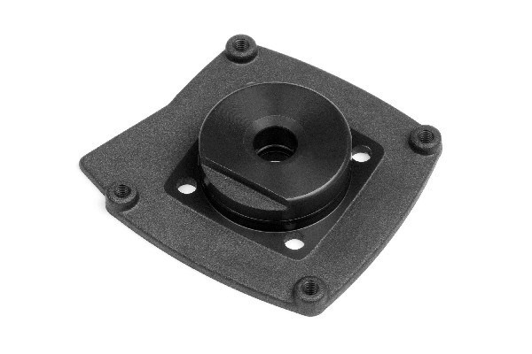 HPI Cover Plate (Black/T3.0) i gruppen LEGETØJ, BØRN & BABY / Radiostyrede / Reservedele & Ekstra Tilbehør / HPI / Motorer / Nitro motore reservedele hos TP E-commerce Nordic AB (A02911)