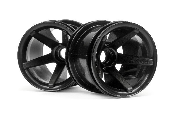 HPI Super Star Mt Wheels Front (Black/2.2In/2Pcs) i gruppen LEGETØJ, BØRN & BABY / Radiostyrede / Reservedele & Ekstra Tilbehør / HPI / Fælge / Offroad hos TP E-commerce Nordic AB (A03025)