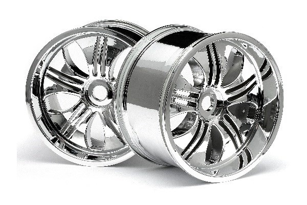 HPI Tremor Wheel Chrome (115X70Mm 7Inch/2Pcs) i gruppen LEGETØJ, BØRN & BABY / Radiostyrede / Reservedele & Ekstra Tilbehør / HPI / Fælge / Offroad hos TP E-commerce Nordic AB (A03058)