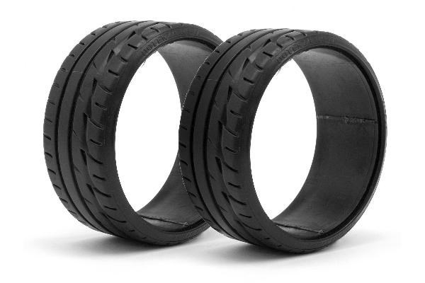 HPI Lp29 T-Drift Tire Bridgestone Potenza Re-11 (2Pcs) i gruppen LEGETØJ, BØRN & BABY / Radiostyrede / Reservedele & Ekstra Tilbehør / HPI / Dæk / Onroad hos TP E-commerce Nordic AB (A03113)