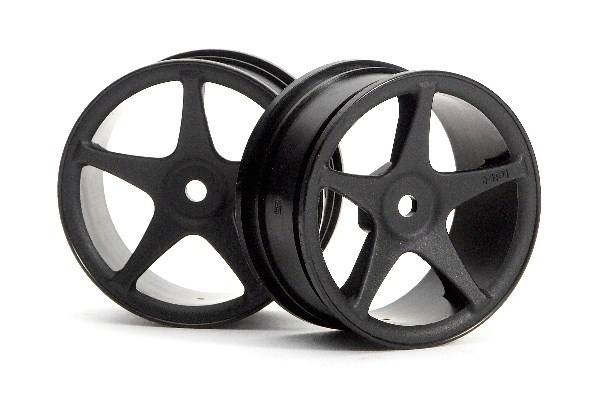 HPI Super Star Wheels 26Mm Black (1Mm Offset) i gruppen LEGETØJ, BØRN & BABY / Radiostyrede / Reservedele & Ekstra Tilbehør / HPI / Fælge / Onroad hos TP E-commerce Nordic AB (A03126)