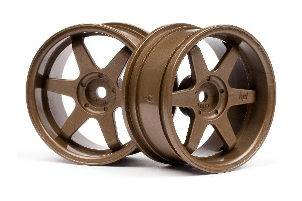 HPI Te37 Wheel 26Mm Bronze (0Mm Offset) i gruppen LEGETØJ, BØRN & BABY / Radiostyrede / Reservedele & Ekstra Tilbehør / HPI / Fælge / Onroad hos TP E-commerce Nordic AB (A03139)