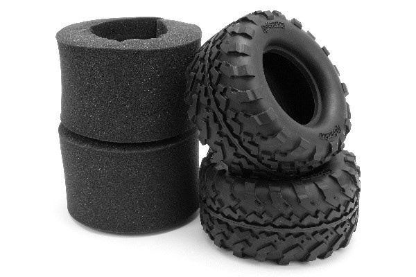 HPI Gt2 Tyres S Compound (160X86Mm/2Pcs) i gruppen LEGETØJ, BØRN & BABY / Radiostyrede / Reservedele & Ekstra Tilbehør / HPI / Dæk / Offroad hos TP E-commerce Nordic AB (A03180)