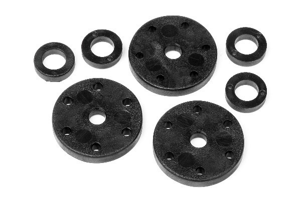 HPI 6 Holes Shock Piston Set (Holes 1.2/1.3/1.4mm) i gruppen LEGETØJ, BØRN & BABY / Radiostyrede / Reservedele & Ekstra Tilbehør / HPI / Reservedele & Tuning / Støddæmpere hos TP E-commerce Nordic AB (A03275)