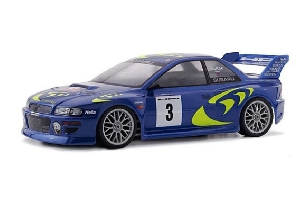 HPI Subaru Impreza Wrc \\\'98 Body (190Mm) i gruppen LEGETØJ, BØRN & BABY / Radiostyrede / Reservedele & Ekstra Tilbehør / HPI / Car Bodies og tilbehør / Onroad Body (Transparent) hos TP E-commerce Nordic AB (A03448)