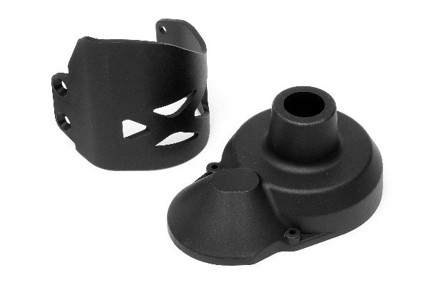 HPI Gear Cover/Motor Guard Set i gruppen LEGETØJ, BØRN & BABY / Radiostyrede / Reservedele & Ekstra Tilbehør / HPI / Reservedele & Tuning / Kabinet dele hos TP E-commerce Nordic AB (A03636)