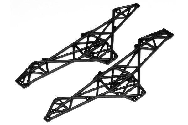 HPI Main Chassis Set (Black) i gruppen LEGETØJ, BØRN & BABY / Radiostyrede / Reservedele & Ekstra Tilbehør / HPI / Reservedele & Tuning / Kabinet dele hos TP E-commerce Nordic AB (A03665)