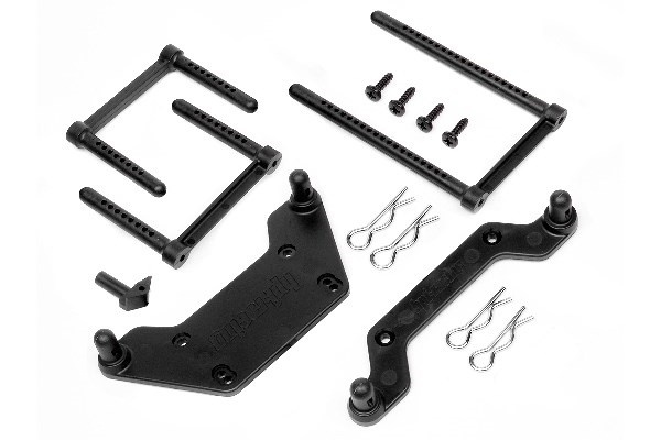 HPI Body Mount Set 89X287Mm (Wheely King) i gruppen LEGETØJ, BØRN & BABY / Radiostyrede / Reservedele & Ekstra Tilbehør / HPI / Reservedele & Tuning / Kabinet dele hos TP E-commerce Nordic AB (A03756)