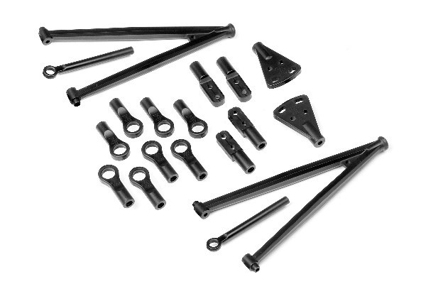 HPI Rod End Set 113Mm (Wheely King) i gruppen LEGETØJ, BØRN & BABY / Radiostyrede / Reservedele & Ekstra Tilbehør / HPI / Reservedele & Tuning / Støddæmpere hos TP E-commerce Nordic AB (A03757)