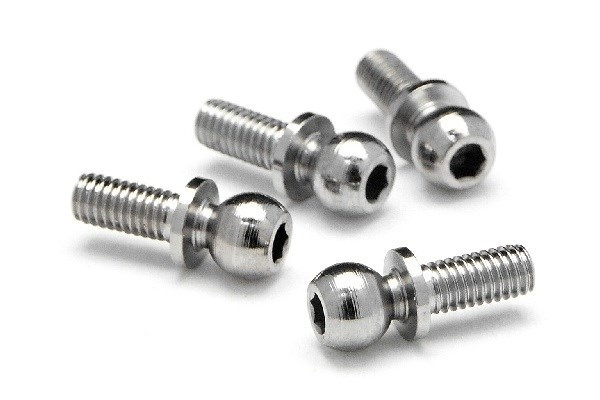 HPI Ball 4.7X6.5mm (4-40/Hex Socket/Silver/4pcs) i gruppen LEGETØJ, BØRN & BABY / Radiostyrede / Reservedele & Ekstra Tilbehør / HPI / Reservedele & Tuning / Støddæmpere hos TP E-commerce Nordic AB (A03847)