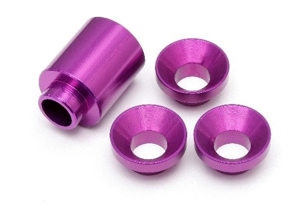 HPI Spacer Set For Clutch Bell Holder (Purple) i gruppen LEGETØJ, BØRN & BABY / Radiostyrede / Reservedele & Ekstra Tilbehør / HPI / Reservedele & Tuning / Kabinet dele hos TP E-commerce Nordic AB (A04120)