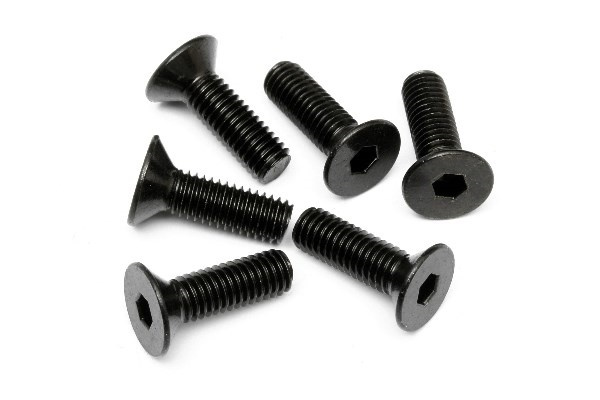 HPI Flat Head Screw M5X16Mm (Hex Socket/6Pcs) i gruppen LEGETØJ, BØRN & BABY / Radiostyrede / Reservedele & Ekstra Tilbehør / HPI / Skruer / Befæstning / Skruer hos TP E-commerce Nordic AB (A04246)