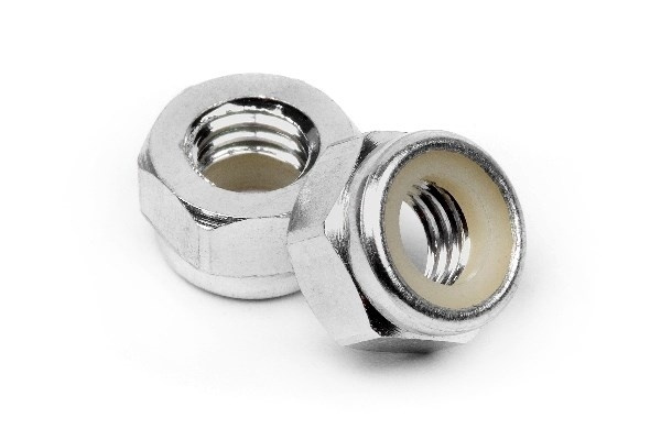 HPI Aluminum Lock Nut M5 (Silver/10Pcs) i gruppen LEGETØJ, BØRN & BABY / Radiostyrede / Reservedele & Ekstra Tilbehør / HPI / Skruer / Befæstning / Møtrikker hos TP E-commerce Nordic AB (A04259)