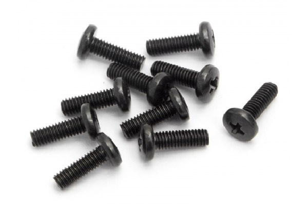 HPI Binder Head Screw M2.6X8Mm (10Pcs) i gruppen LEGETØJ, BØRN & BABY / Radiostyrede / Reservedele & Ekstra Tilbehør / HPI / Skruer / Befæstning / Skruer hos TP E-commerce Nordic AB (A04410)