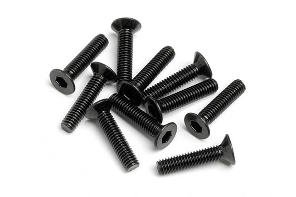 HPI Flat Head Screw M2.5X12Mm (Hexsocket/10Pcs) i gruppen LEGETØJ, BØRN & BABY / Radiostyrede / Reservedele & Ekstra Tilbehør / HPI / Skruer / Befæstning / Skruer hos TP E-commerce Nordic AB (A04412)