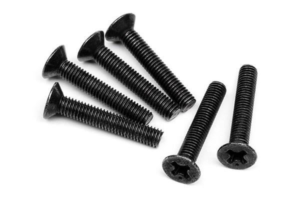 HPI Flat Head Screw M3X18Mm (6Pcs) i gruppen LEGETØJ, BØRN & BABY / Radiostyrede / Reservedele & Ekstra Tilbehør / HPI / Skruer / Befæstning / Skruer hos TP E-commerce Nordic AB (A04431)