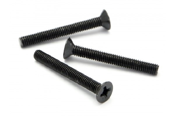 HPI Flat Head Screw M3 X 25Mm (10 Pcs) i gruppen LEGETØJ, BØRN & BABY / Radiostyrede / Reservedele & Ekstra Tilbehør / HPI / Skruer / Befæstning / Skruer hos TP E-commerce Nordic AB (A04432)