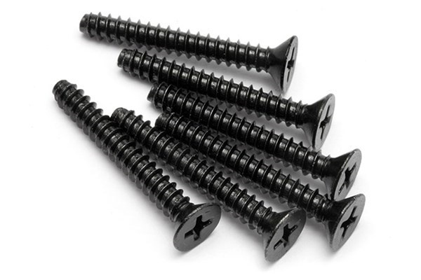 HPI Tp. Flat Head Screw M4X30Mm (6Pcs) i gruppen LEGETØJ, BØRN & BABY / Radiostyrede / Reservedele & Ekstra Tilbehør / HPI / Skruer / Befæstning / Skruer hos TP E-commerce Nordic AB (A04477)