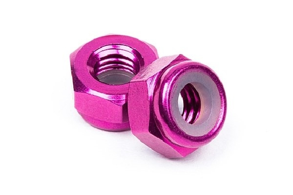 HPI Aluminum Lock Nut M4 (Purple/10Pcs) i gruppen LEGETØJ, BØRN & BABY / Radiostyrede / Reservedele & Ekstra Tilbehør / HPI / Skruer / Befæstning / Møtrikker hos TP E-commerce Nordic AB (A04525)