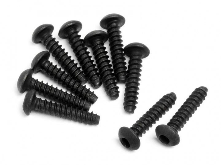 HPI TP. Button Head Screw M3x14mm (10pcs) i gruppen LEGETØJ, BØRN & BABY / Radiostyrede / Reservedele & Ekstra Tilbehør / HPI / Skruer / Befæstning / Skruer hos TP E-commerce Nordic AB (A04591)