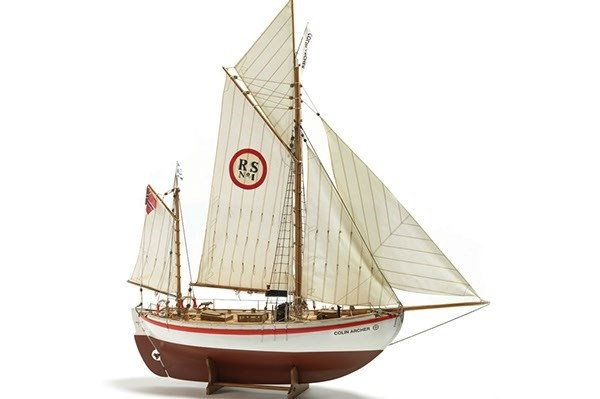 Billing Boats 1:15 Colin Archer RC - -Wooden hull i gruppen SPORT, FRITID & HOBBY / Hobby / Træmodeller / Skib hos TP E-commerce Nordic AB (A05436)