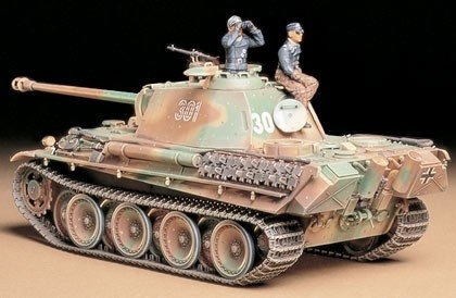 TAMIYA 1/35 PANTHER TYPE G \'LATE VERSION\' i gruppen SPORT, FRITID & HOBBY / Hobby / Plastik modeller / Militære køretøjer (land) hos TP E-commerce Nordic AB (A06291)