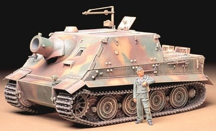 Tamiya 1/35 STURMTIGER M/INTERIØR i gruppen SPORT, FRITID & HOBBY / Hobby / Plastik modeller / Militære køretøjer (land) hos TP E-commerce Nordic AB (A06292)