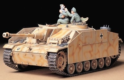 Tamiya 1/35 STURMGESCHUTZ III AUSG EARLY i gruppen SPORT, FRITID & HOBBY / Hobby / Plastik modeller / Militære køretøjer (land) hos TP E-commerce Nordic AB (A06309)