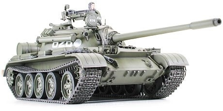 Tamiya 1/35 T-55A RUSSIAN TANK i gruppen SPORT, FRITID & HOBBY / Hobby / Plastik modeller / Militære køretøjer (land) hos TP E-commerce Nordic AB (A06344)