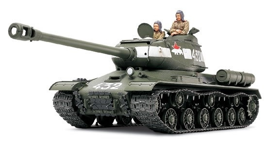 Tamiya 1/35 Russian JS-2 model 1944 ChKZ i gruppen SPORT, FRITID & HOBBY / Hobby / Plastik modeller / Militære køretøjer (land) hos TP E-commerce Nordic AB (A06435)