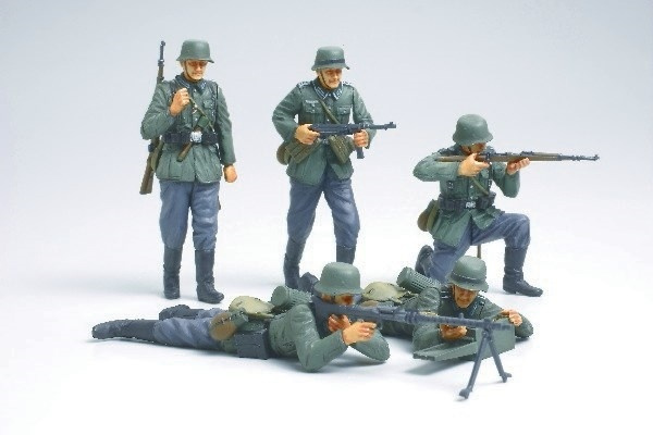 Tamiya 1/35 German infantry french campaign i gruppen SPORT, FRITID & HOBBY / Hobby / Plastik modeller / Figurer hos TP E-commerce Nordic AB (A06453)