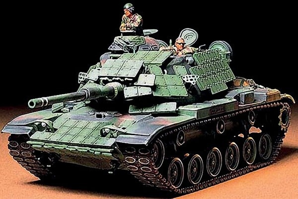 Tamiya 1/35 U.S.Marine M60A1 i gruppen SPORT, FRITID & HOBBY / Hobby / Plastik modeller / Militære køretøjer (land) hos TP E-commerce Nordic AB (A06521)