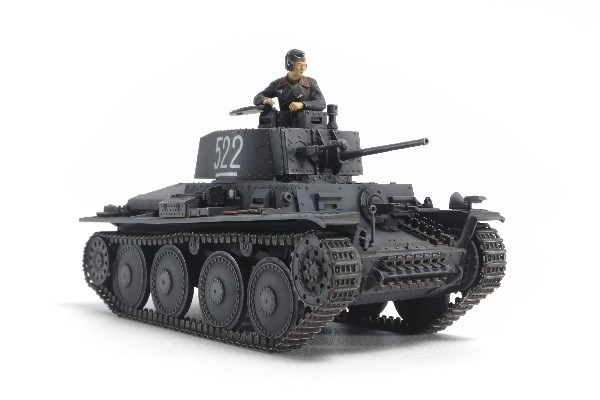 Tamiya 1/48 Panzer 38(t) Ausf.E/F i gruppen SPORT, FRITID & HOBBY / Hobby / Plastik modeller / Militære køretøjer (land) hos TP E-commerce Nordic AB (A06554)