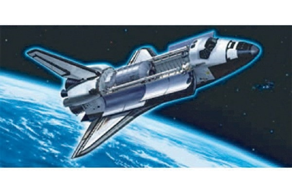 Tamiya 1/100 Space Shuttle Atlantis i gruppen SPORT, FRITID & HOBBY / Hobby / Plastik modeller / Fly & Helikoptere hos TP E-commerce Nordic AB (A06703)